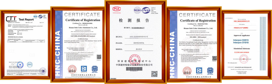 Stek's certificate
