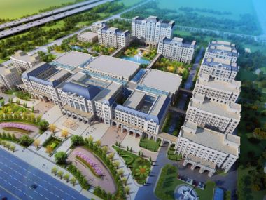 Image de rendu de l'hôpital provincial du Henan